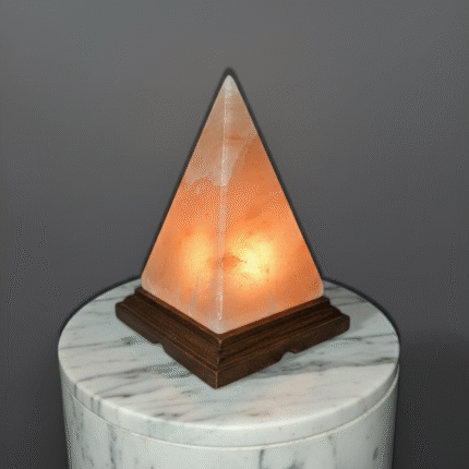 Pyramid Lamp Set Crystal